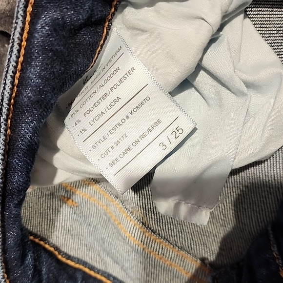 KanCan skinny distressed jeans size 3/25 - Picture 3 of 3